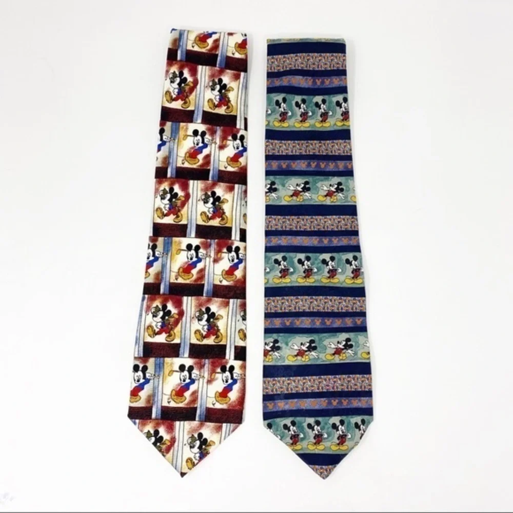 Disney Mickey Mouse Ties Lot of (2)